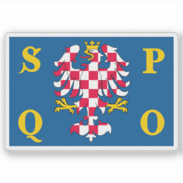 Flagge Olmütz, Tschechische Republik Aufkleber