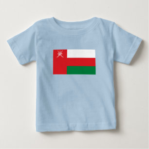 Flagge Omans Baby T-shirt
