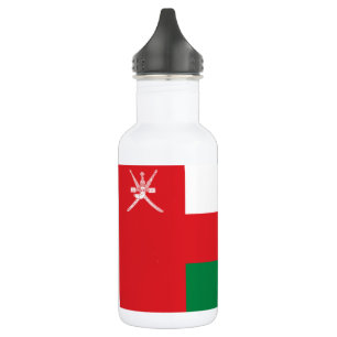 Flagge Omans Edelstahlflasche