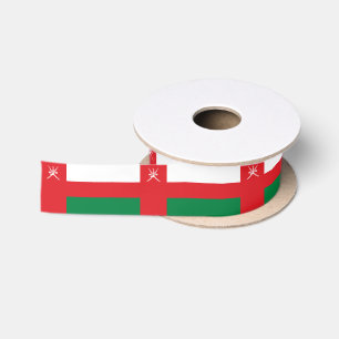 Flagge Omans Satinband