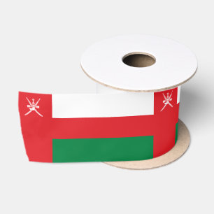 Flagge Omans Satinband