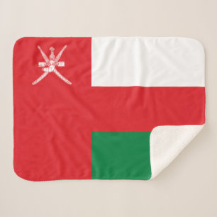 Flagge Omans Sherpadecke