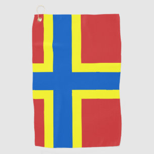 Flagge Orkneys Golfhandtuch