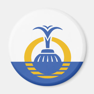 Flagge Orlandos, Florida Magnet