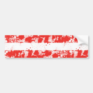 Flagge Österreichs Autoaufkleber