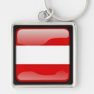 Flagge Österreichs Schlüsselanhänger