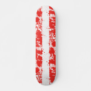 Flagge Österreichs Skateboard
