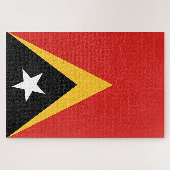 Flagge Osttimors (Horizontal)