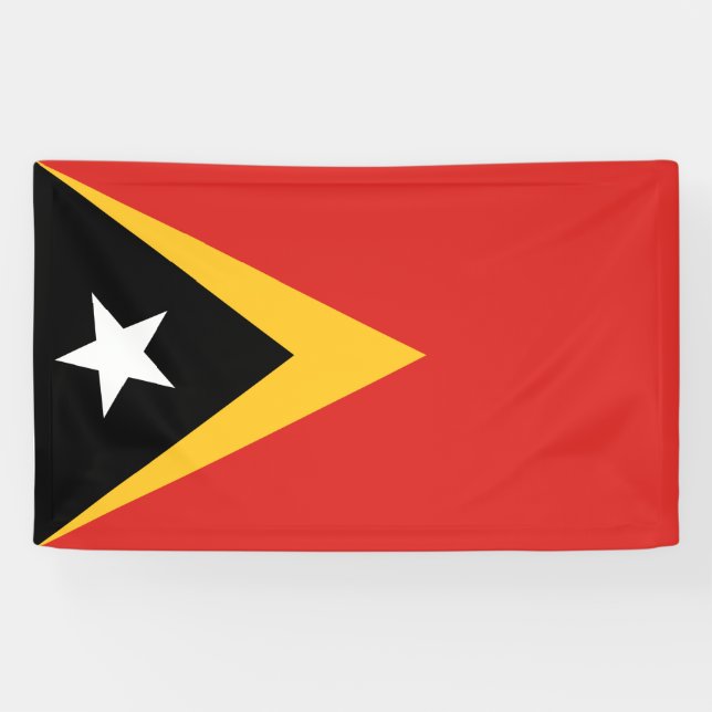Flagge Osttimors Banner (Horizontal)