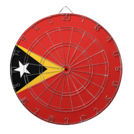 Flagge Osttimors Dartscheibe
