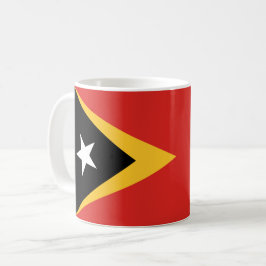 Flagge Osttimors Kaffeetasse