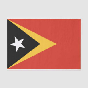 Flagge Osttimors Seidenpapier