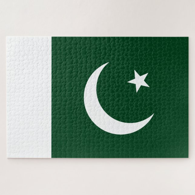 Flagge Pakistans (Horizontal)