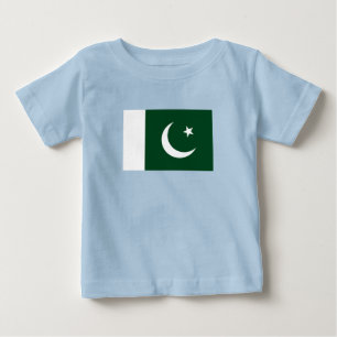 Flagge Pakistans Baby T-shirt