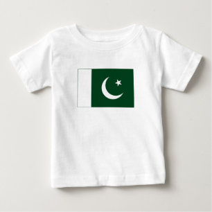 Flagge Pakistans Baby T-shirt
