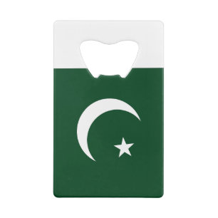 Flagge Pakistans Geldbeutel Flaschenöffner