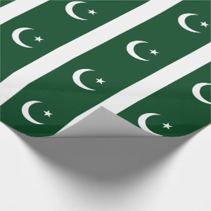 Flagge Pakistans Geschenkpapier