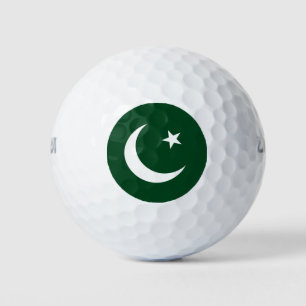 Flagge Pakistans Golfball