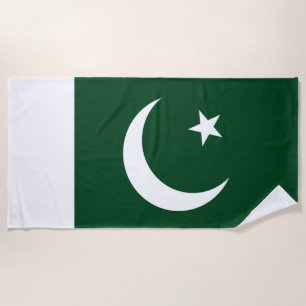 Flagge Pakistans Strandtuch