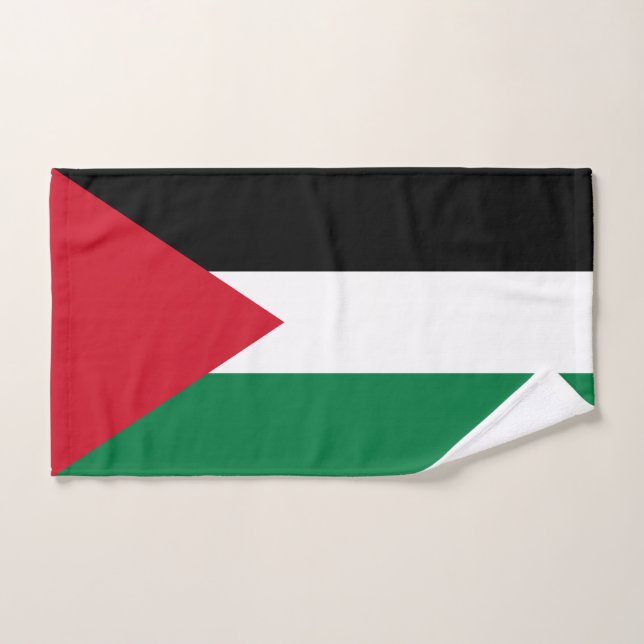 Flagge Palästinas Handtuch (Handtuch)
