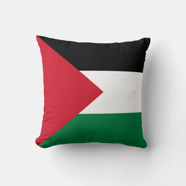 Flagge Palästinas Kissen (Vorderseite)
