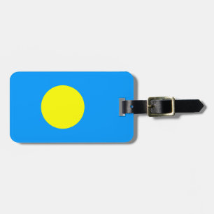 Flagge Palaus Gepäckanhänger