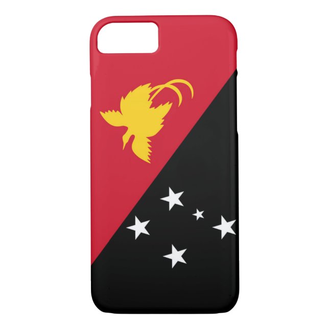 Flagge Papua - Neue Guinea Case-Mate iPhone Hülle (Rückseite)