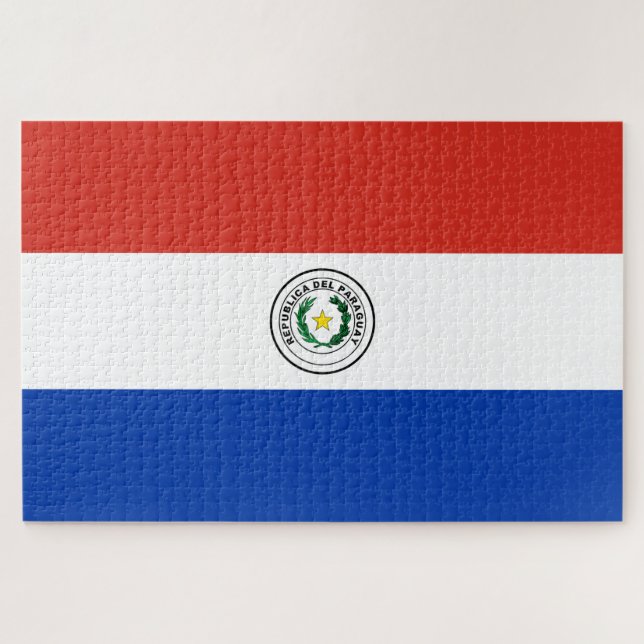 Flagge Paraguays (Horizontal)
