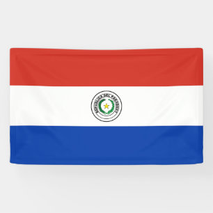 Flagge Paraguays Banner