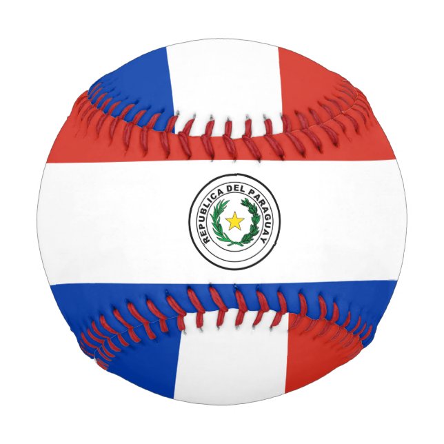 Flagge Paraguays Baseball (Vorderseite)