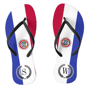 Flagge Paraguays Flip Flops