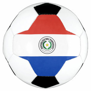 Flagge Paraguays Fußball