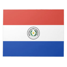 Flagge Paraguays Notizblock