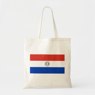 Flagge Paraguays Tragetasche