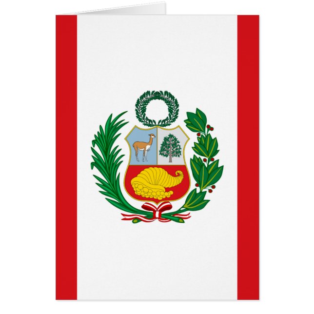 Flagge Perus (Vorne)