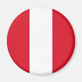 Flagge Perus (peruanische Flagge) Magnet