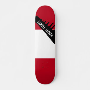 Flagge Perus Skateboard
