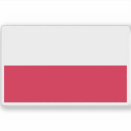Flagge Polens Aufkleber