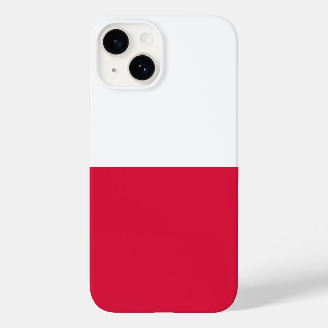 Flagge Polens Case-Mate iPhone 14 Hülle (Rückseite)
