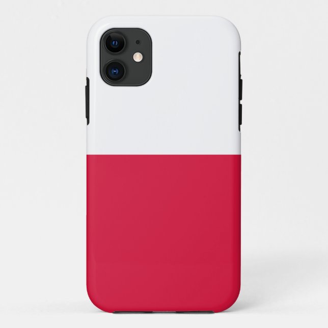 Flagge Polens Case-Mate iPhone Hülle (Rückseite)
