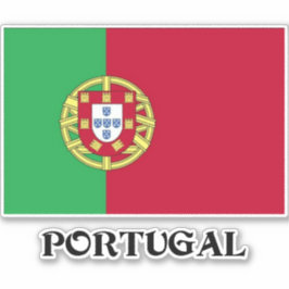 Flagge Portugals Aufkleber