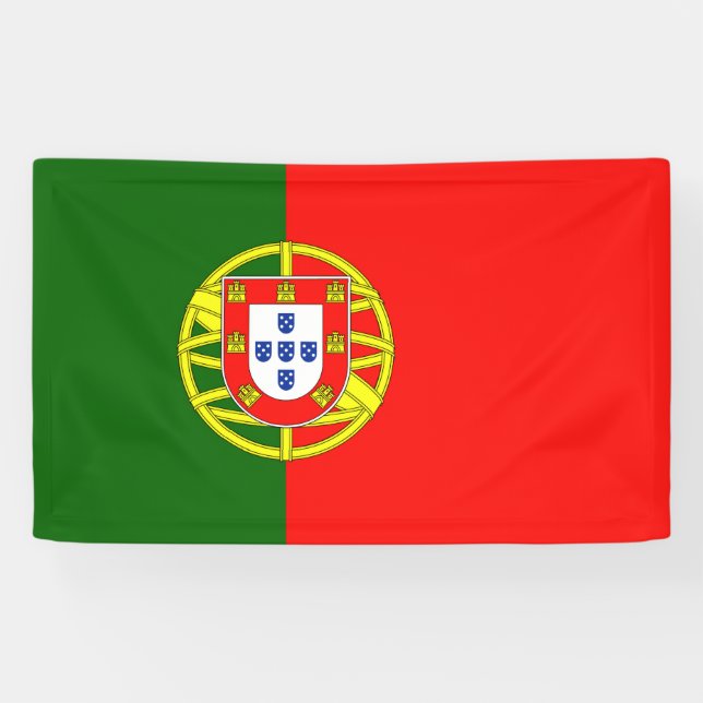 Flagge Portugals Banner (Horizontal)