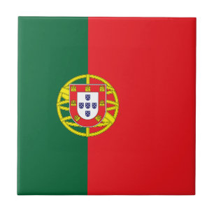 Flagge Portugals Fliese