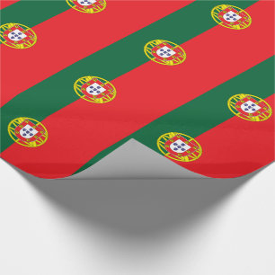 Flagge Portugals Geschenkpapier