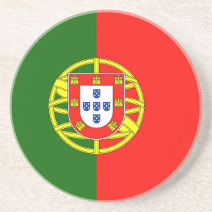 Flagge Portugals Getränkeuntersetzer