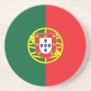 Flagge Portugals Getränkeuntersetzer