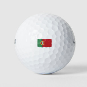 Flagge Portugals Golfball