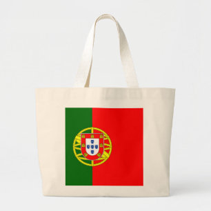 Flagge Portugals Jumbo Stoffbeutel