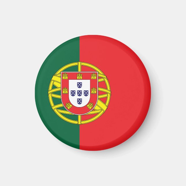 Flagge Portugals Magnet (Vorne)