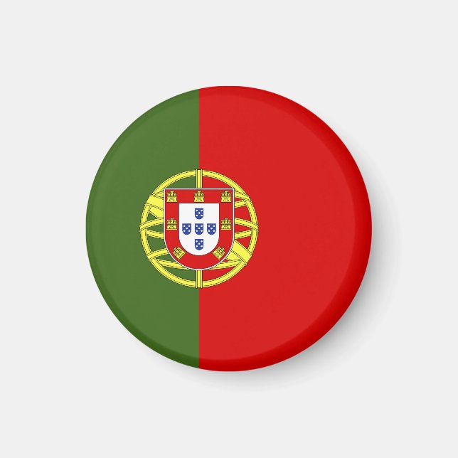 Flagge Portugals Magnet (Vorne)